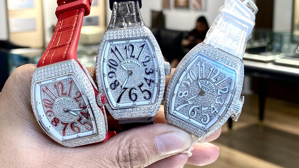  Đồng hồ Franck Muller V32 Vanguard Crazy House cho quý cô cá tính