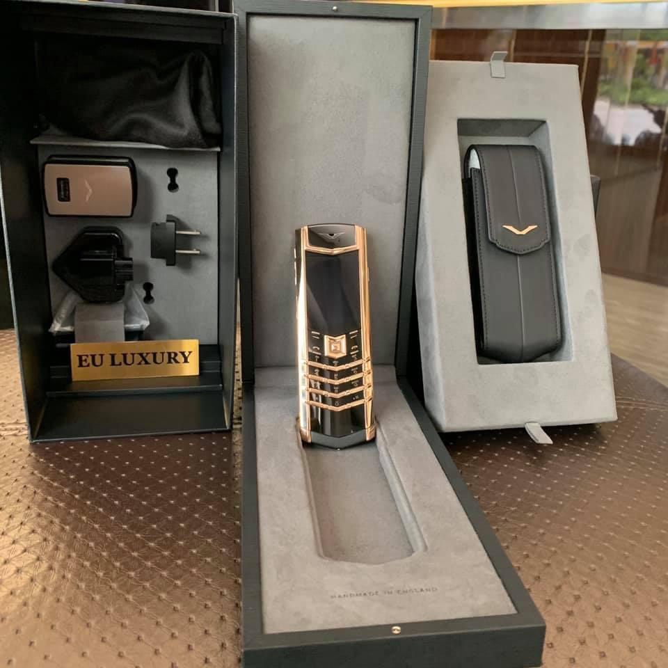 Vertu Signature S Rose Gold – Gây ấn tượng mạnh từ vẻ “bề ngoài”sang chảnh 