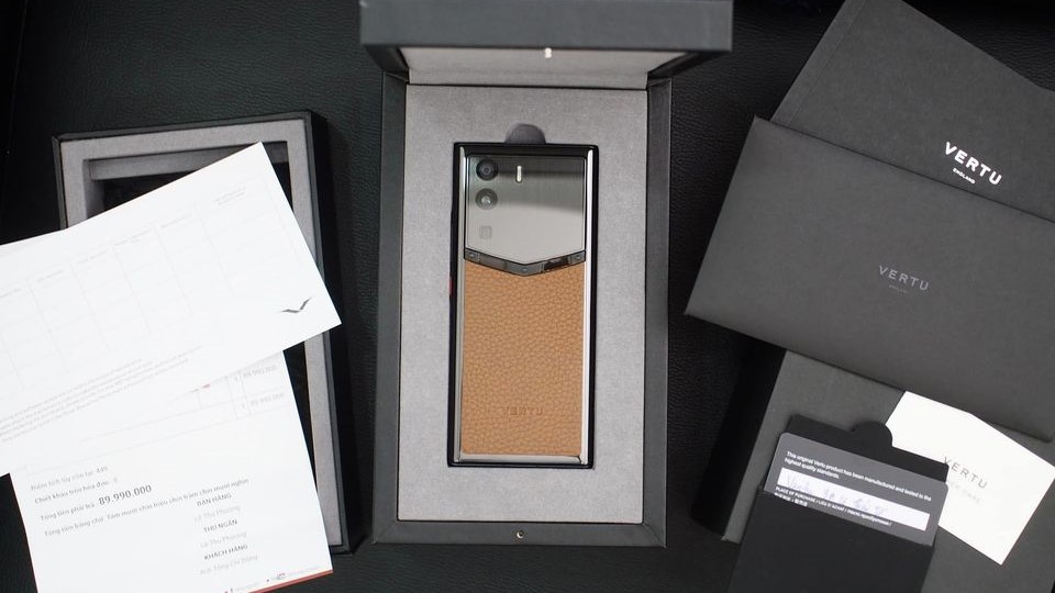  Smartphone Vertu - Điện thoại siêu sang trọng, đẳng cấp