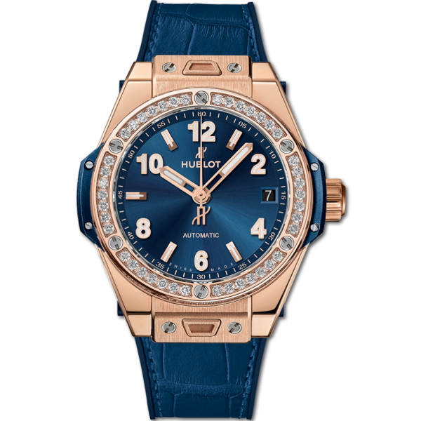 Đồng hồ Hublot Big Bang One Click King Gold Blue Diamonds 39 mm