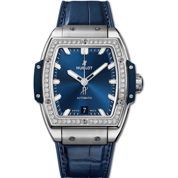 Đồng hồ Hublot Spirit Of Big Bang Titanium  Diamonds Automatic 39mm Blue