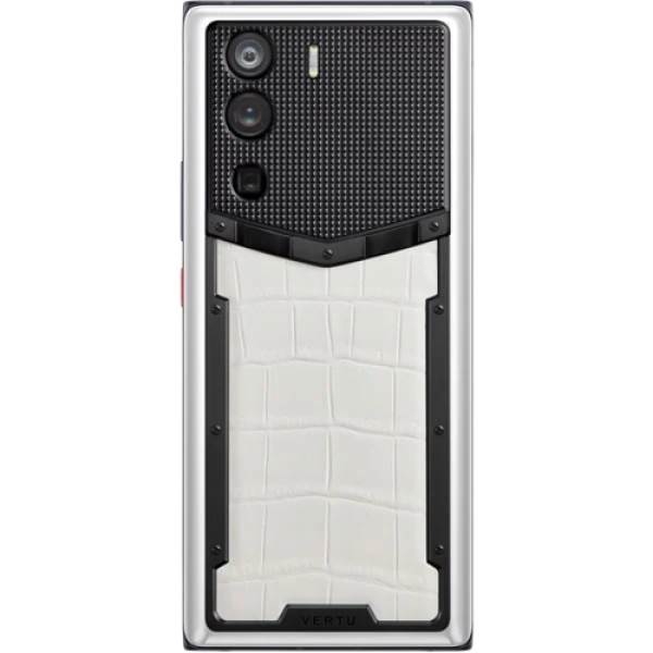 METAVERTU Basic Alligator Leather Creamy White
