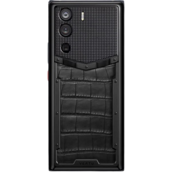 METAVERTU Basic Alligator Leather Iron Black