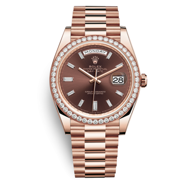 Đồng hồ Rolex 228345RBR Day Date 40mm Chocolate
