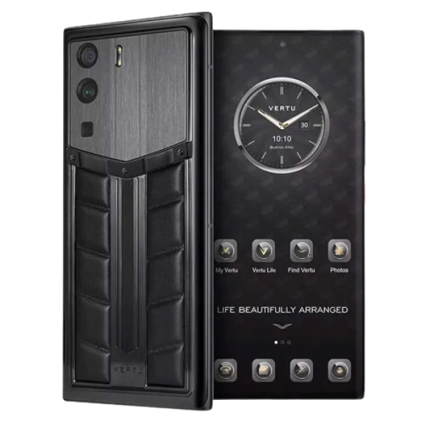 VERTU METAVERTU Race Track Design Black Calf 5G