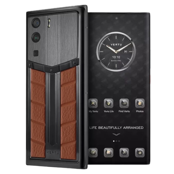VERTU METAVERTU Race Track Design Brown Calf