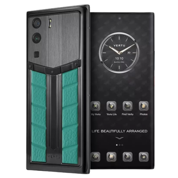 VERTU METAVERTU Race Track Design Verona Green Calf