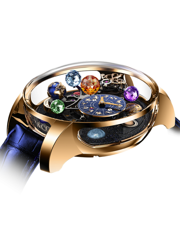 Jacob & Co Astronomia Solar Jewellery Planets Zodiac AS310.40.SP.ZK.A