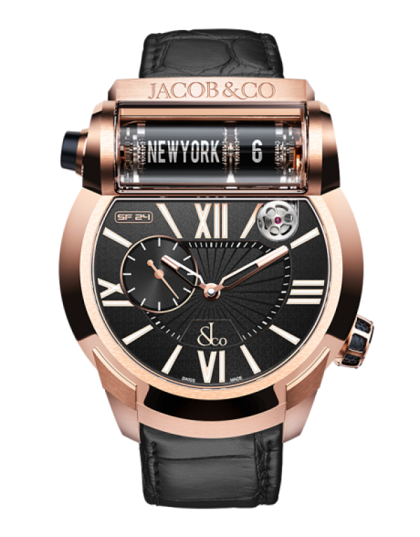 Jacob & Co Epic SF24 Rose Gold Grand Complication Masterpieces ES101.40.NS.LR.A