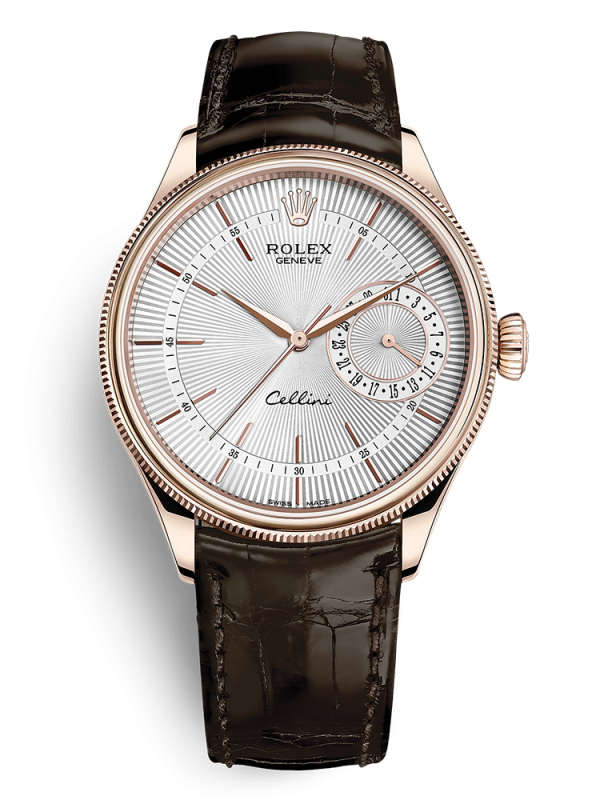 Rolex Oyster Cellini Date 39mm 50515-001 dây đeo da
