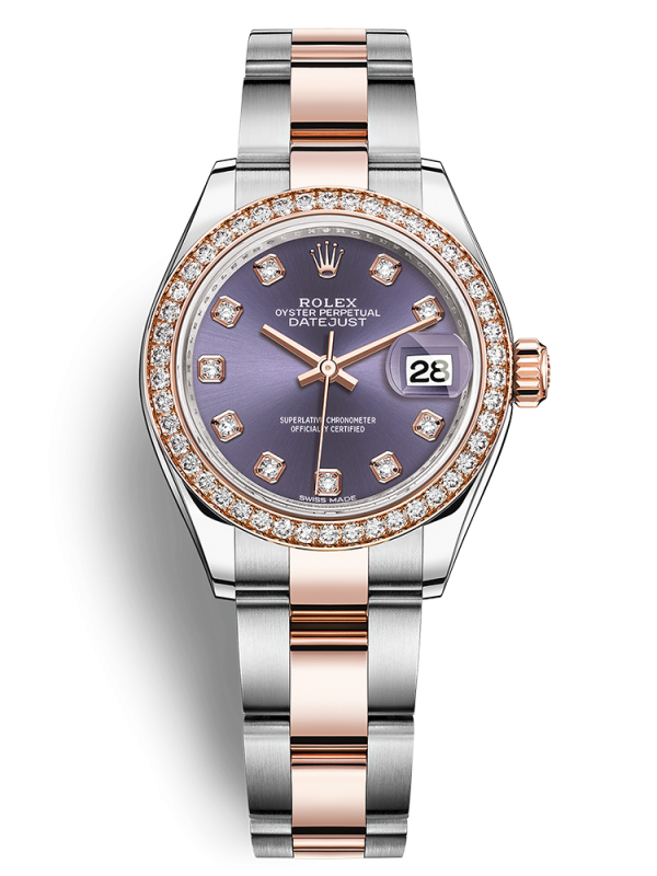 Rolex Oyster Perpetual Lady-Datejust 28mm 279381-013 dây đeo Oyster