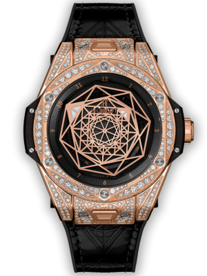 Phiên bản màu den vỏ bằng vàng đính 180 viên kim cương