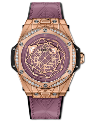 Phiên bản màu hồng vỏ bằng vàng đính 48 viên kim cương