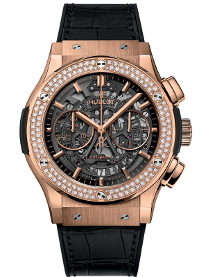 Phiên bản 126 viên kim cương mặt đen vỏ vàng hồng nguyên khối