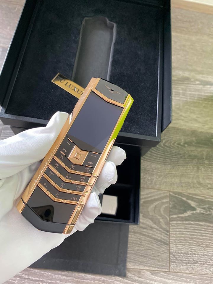 Vertu Signature S Rose Gold Ceramic 