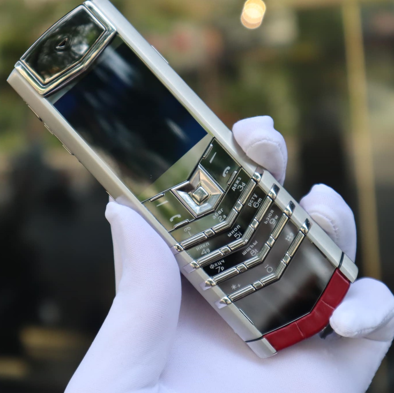 Vertu Signature S Steel Red