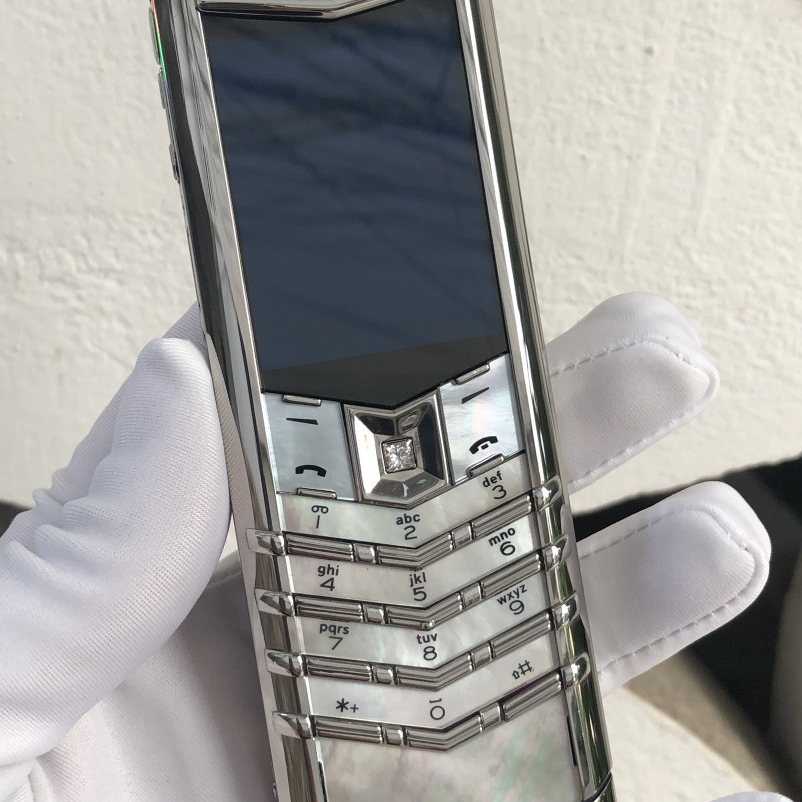 Vertu New Signature S White Mother Pearl 