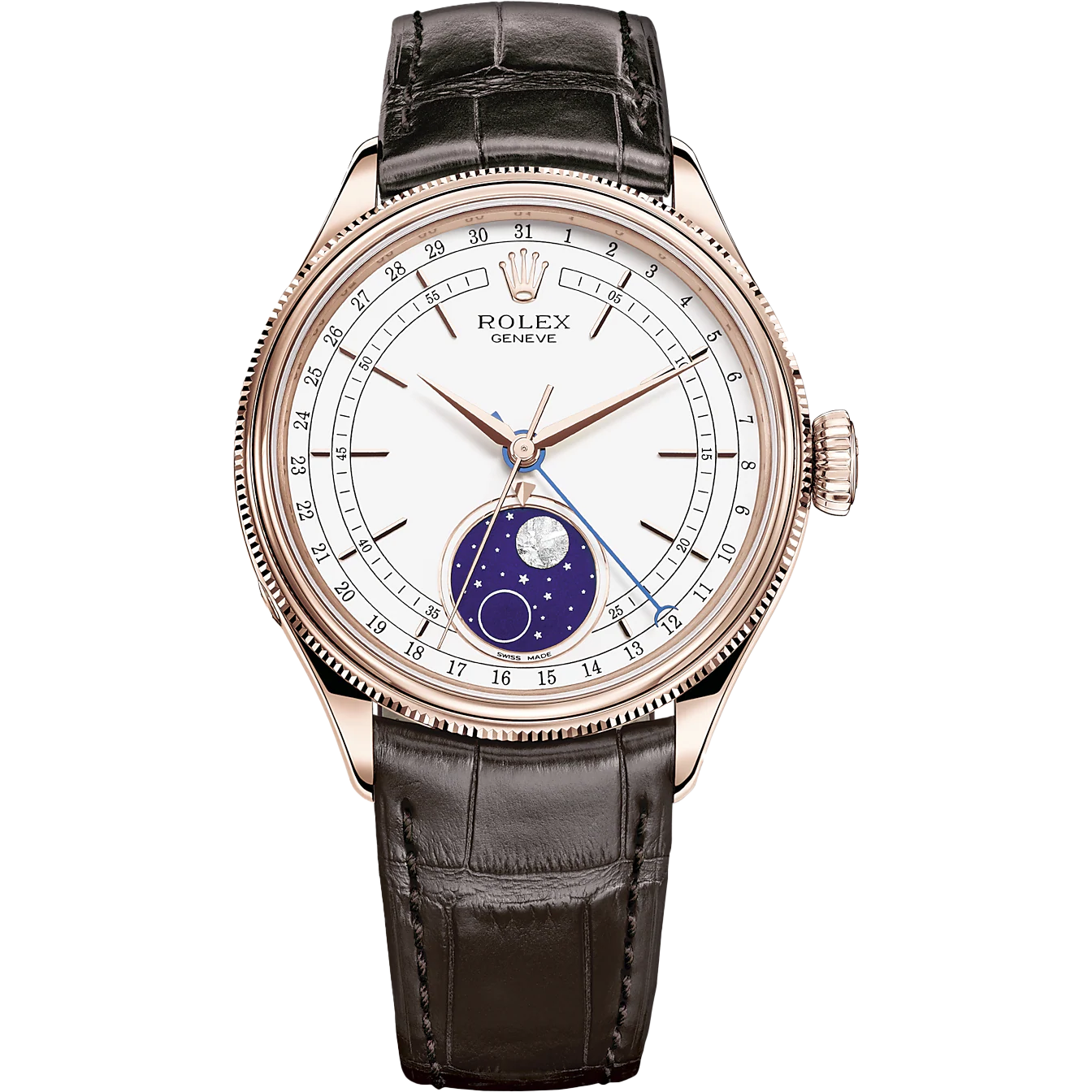 Rolex 50535 Cellini Moonphase Rose Gold 39mm