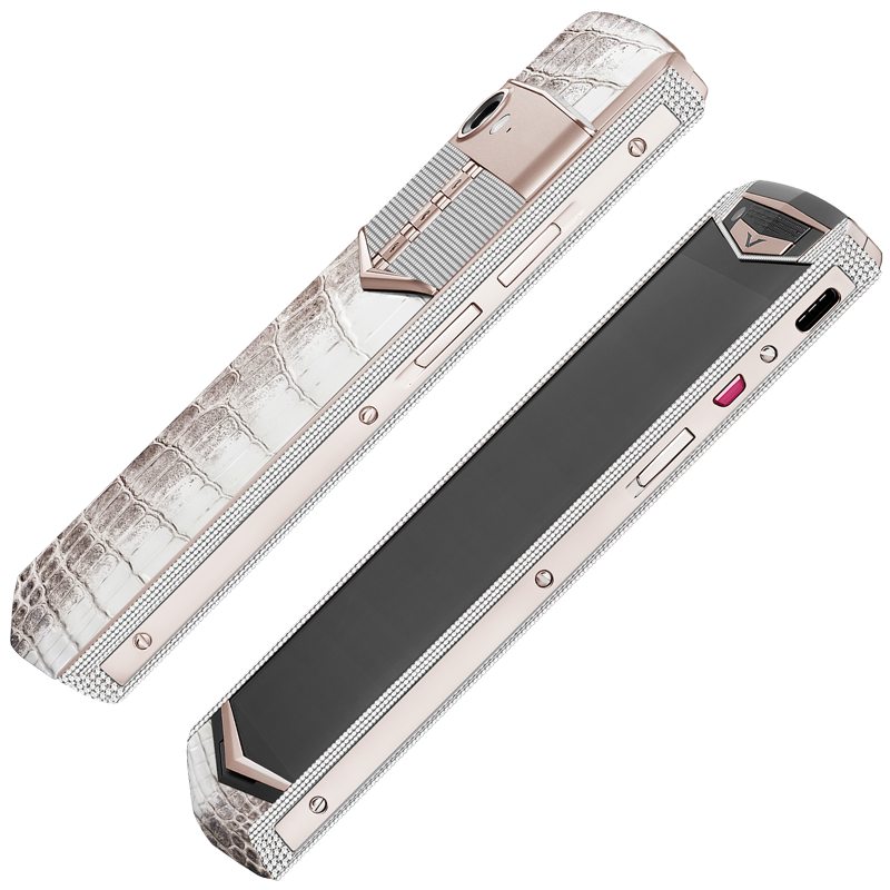Vertu Aster P Rococo Himalaya Rose Gold Diamonds